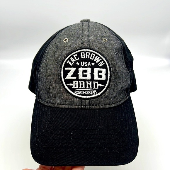Southern Ground - Zac Brown Band ZBB Road Tested Black & Gray Baseball Hat - Picture 1 of 9